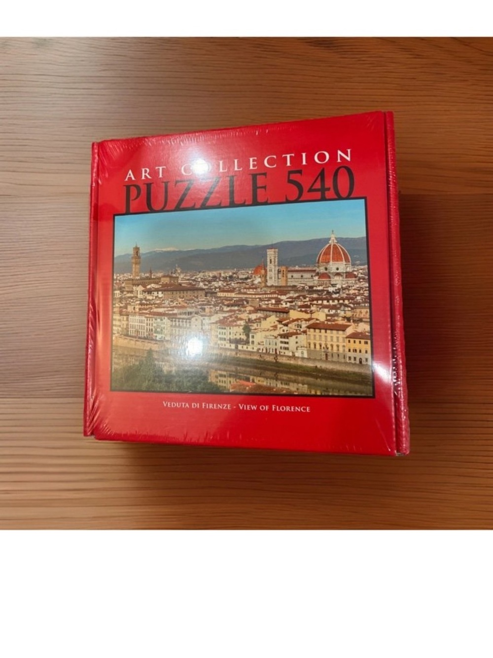 Tart Collections Puzzle 540 - Bright Red Box with Florence View